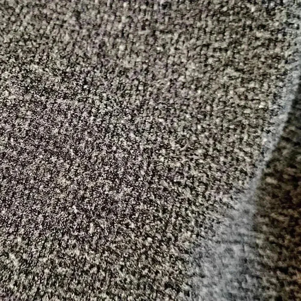 Banana Republic Men's Heather Gray Cotton/Poly Long Sleeve Crewneck Shirt